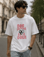 Men's Oversized T-Shirt β Dog Lover_White_Creativeya.com