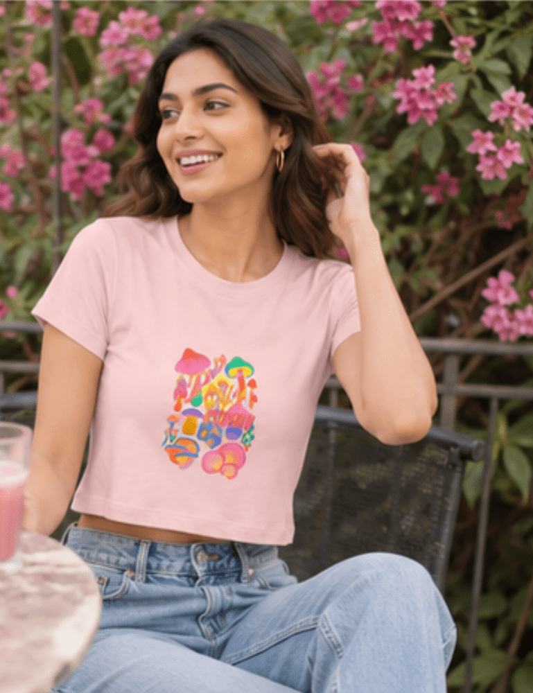 Women’s Crop Top – Pretty Poison - Creativeya.com