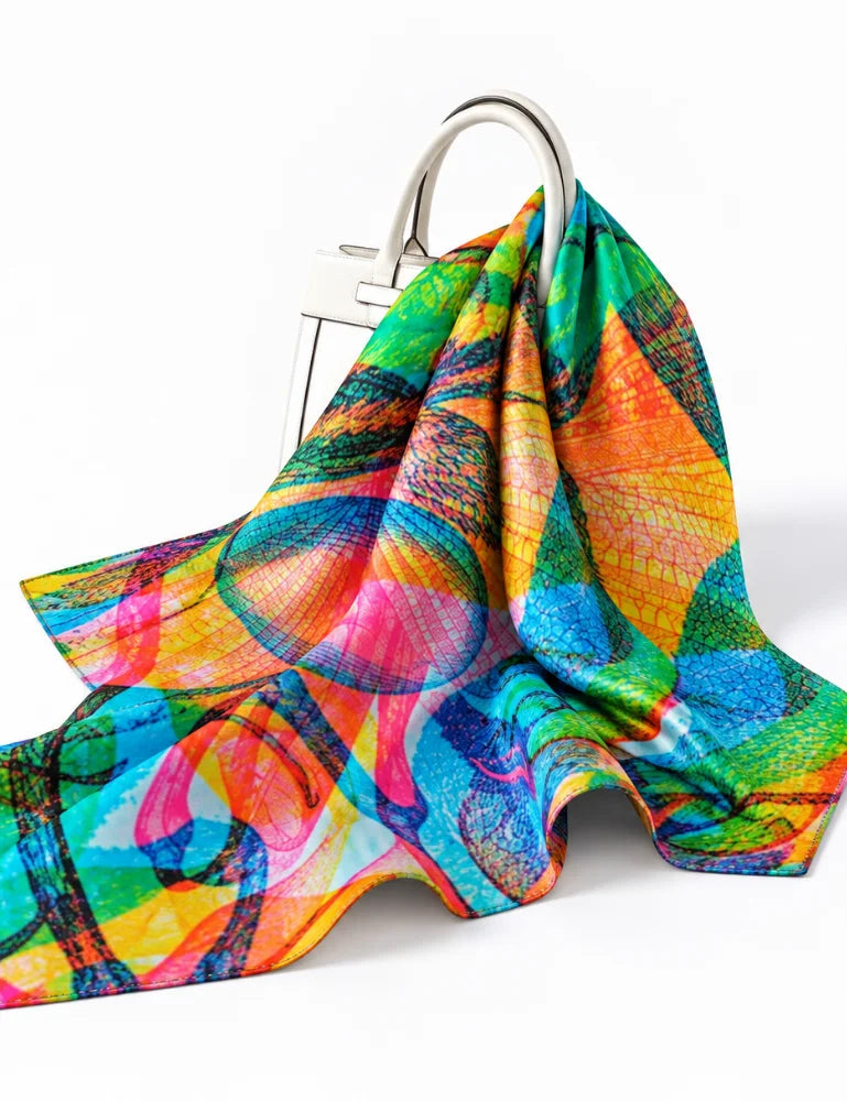 Women's Scarf - Chromatic Layers