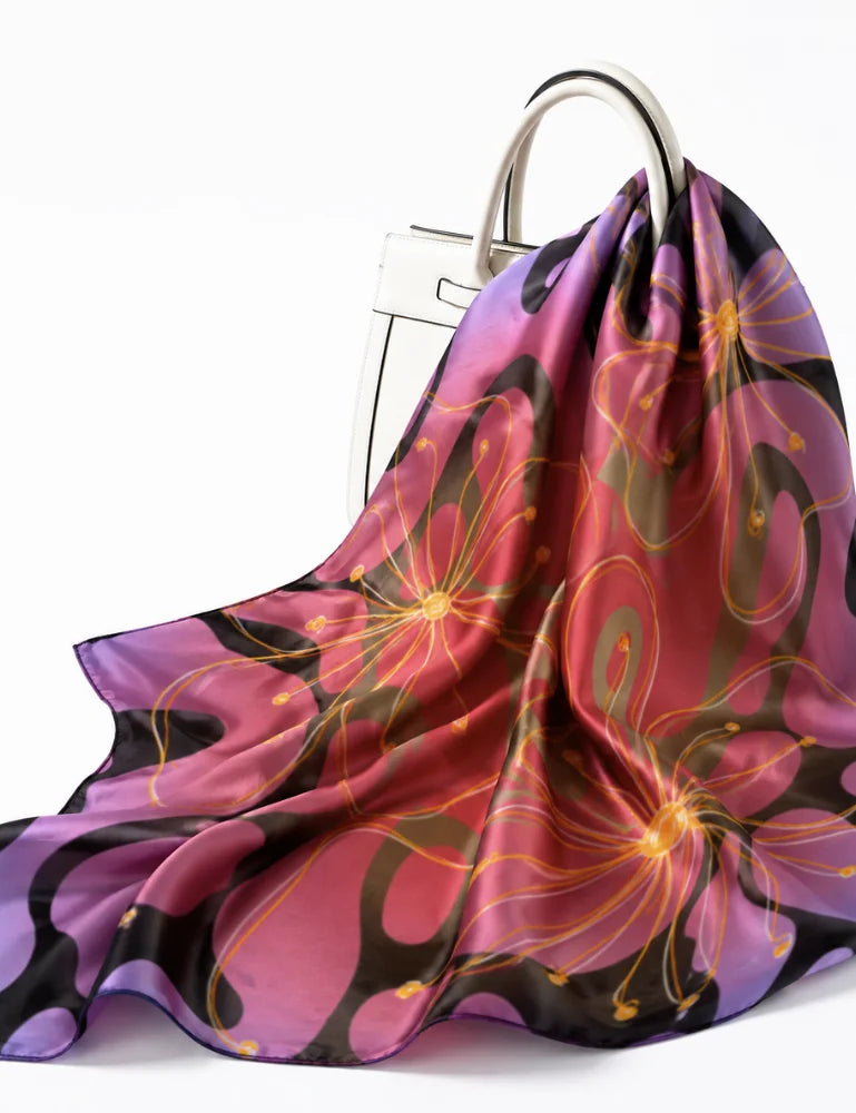 Women's Scarf - Color Weave