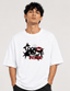 Men's Oversized T-Shirt – Look Inside - White - Creativeya.com