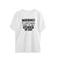 Women's Sarcastic Warning Graphics Printed Oversized T-Shirt