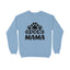 Women's Dog Mama Graphics Printed Sweatshirts_Baby Blue_8Creativeya.com