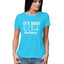Women's It's Shot O' Clock Somewhere Graphics Printed T-Shirt