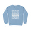 Women's Friendship Quote Printed Sweatshirts_Baby Blue_10Creativeya.com