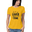 Women's Shut Up Liver You are Fine Quote Printed T-Shirt