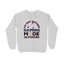 Women's Do Not Disturb Gaming Mode Activated Graphics Printed Sweatshirts_Melange Grey_9Creativeya.com