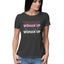Women's Woman Up Design Printed T-Shirt