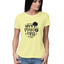 Women's Let's Plant A Tree Graphics Printed T-Shirt