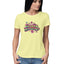 Women's Groovy Revolution Graphics Printed T-Shirt
