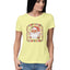 Women's Stay Merry And Bright Graphics Printed T-Shirt