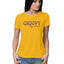 Women's Groovy Days Ahead Design Printed T-Shirt