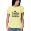 Women's Sending A Little SunShine Design Printed T-Shirt