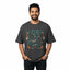 Men's Oversize T-Shirt BORN TO BE WILD Graphic Print