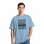 Men's Oversized T-Shirt – Heartline Bond_Baby Blue_1Creativeya.com