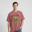 Men's Oversized T-Shirt – Prickly Mood_Dusty Rose_2Creativeya.com