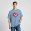 Men's Oversized T-Shirt-Painted Love