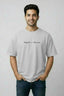 Men’s Oversized T-Shirt – Less Noise