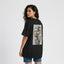 Women’s Oversized T-Shirt – Echo Layers_Black_3Creativeya.com