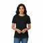 Women's Half Sleeve Round Neck Plain T-Shirt