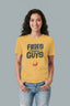 Women’s Regular T-Shirt – Crave Mode_Golden Yellow_1Creativeya.com