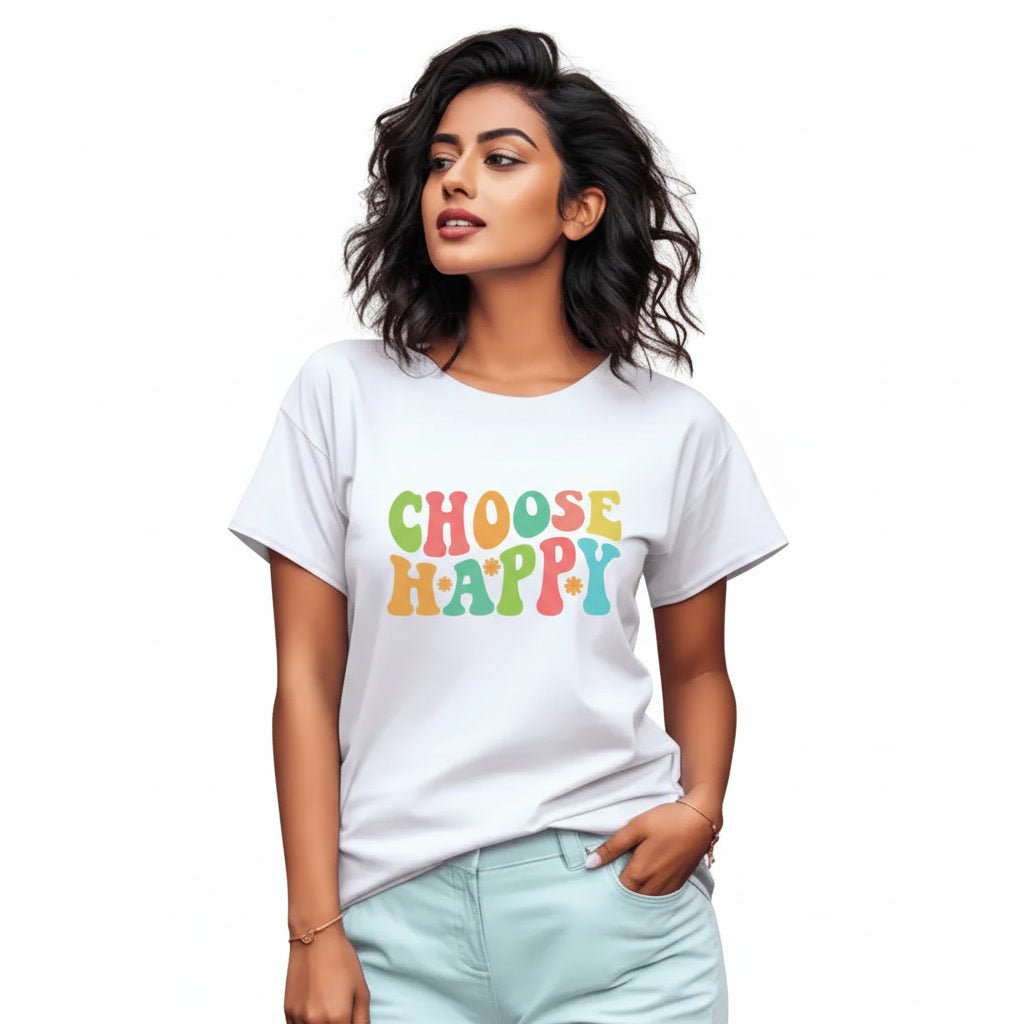 Women’s Regular Fit T-Shirt – Happy Choice