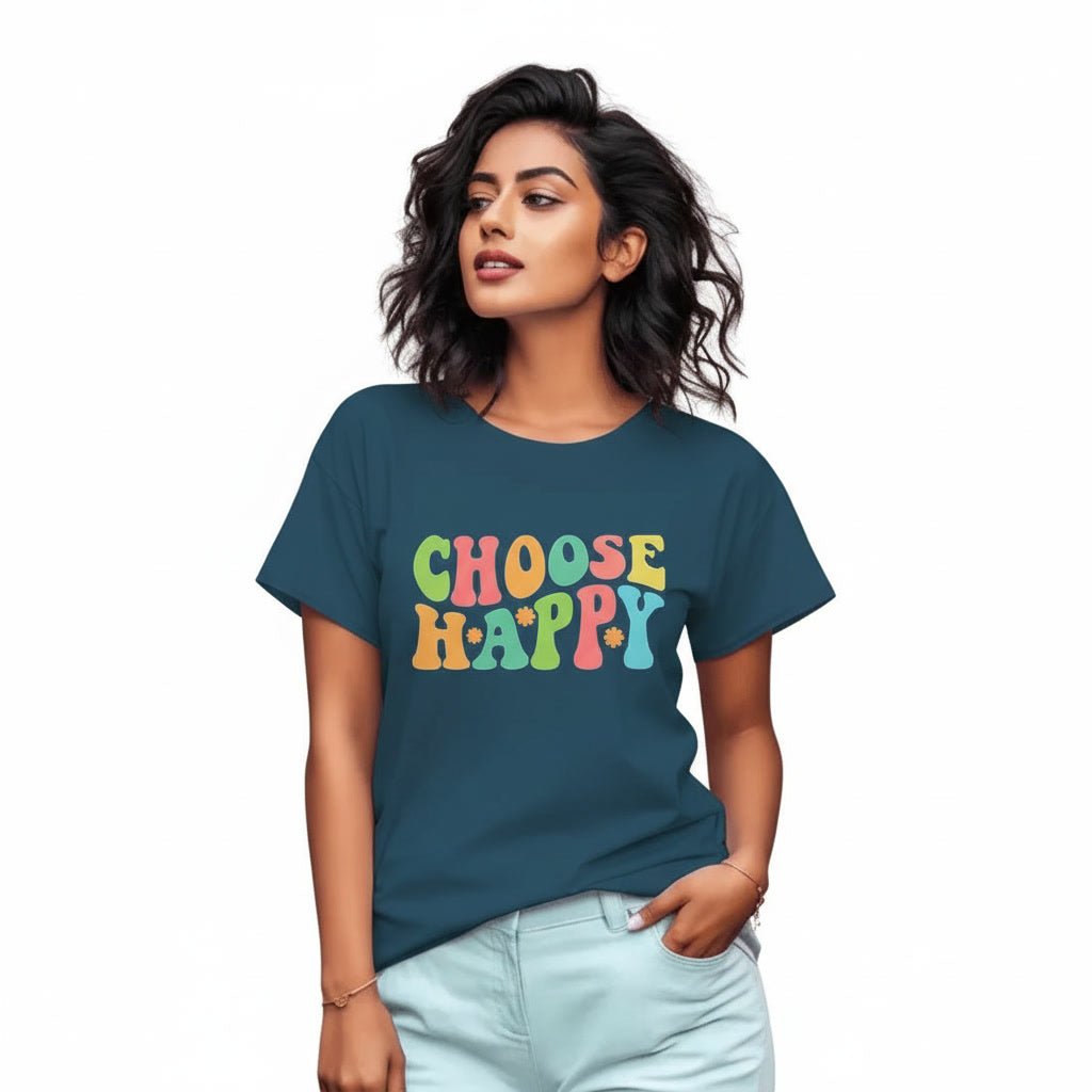 Women’s Regular Fit T-Shirt – Happy Choice