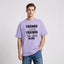 Men's Oversized T-Shirt – Shot O’Clock_Iris Lavender_2Creativeya.com