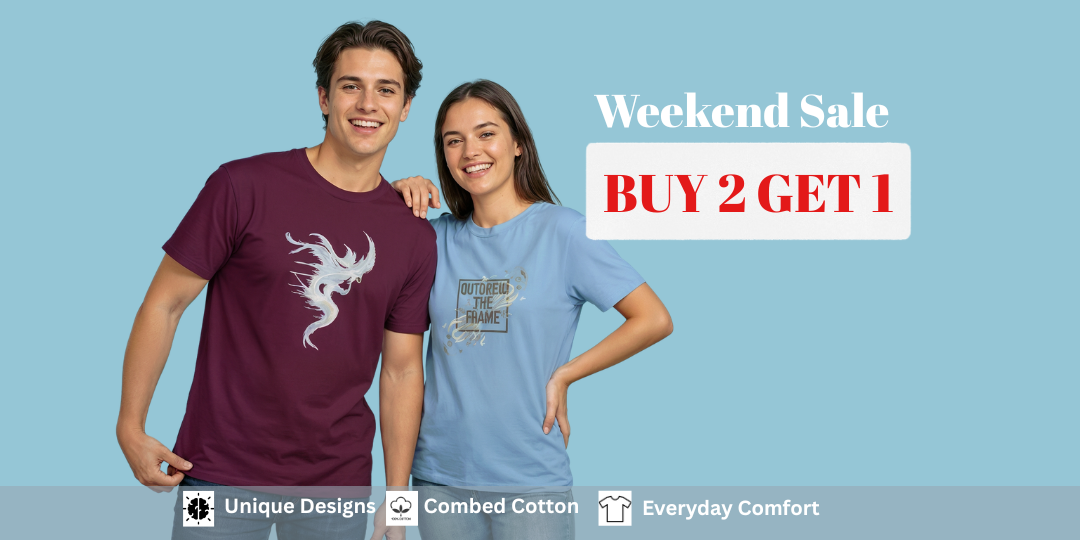 Creativeya weekend sale clothing collection banner