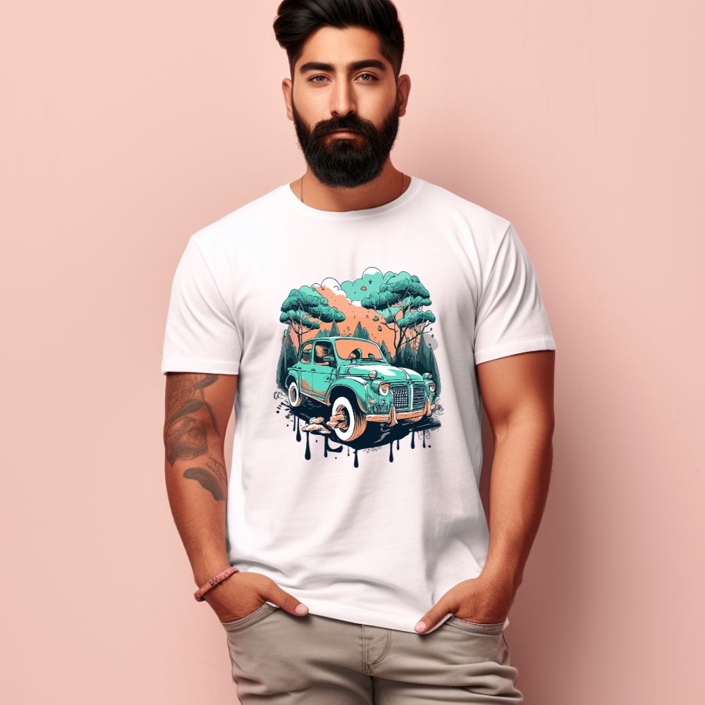 Men's Visually stunning Design Printed T-Shirt Main image