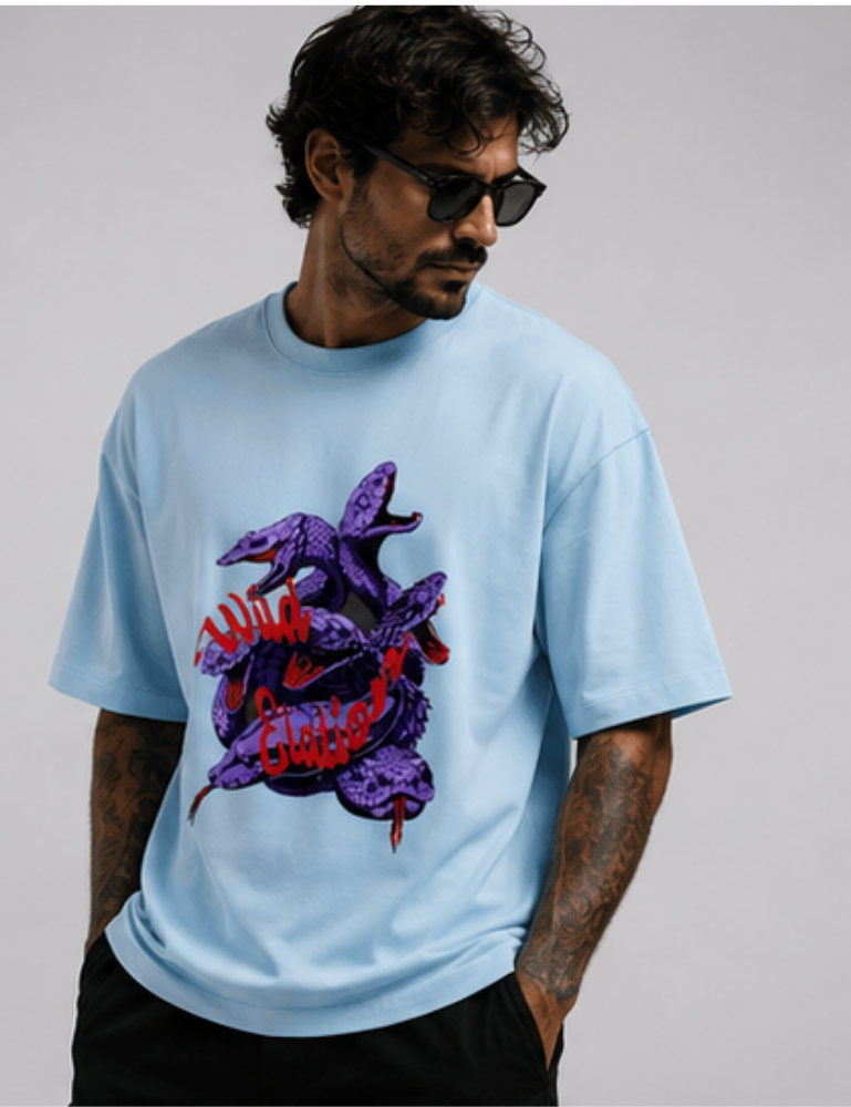 Men’s Premium Oversized T-Shirt – Wild Elation
