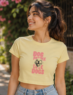Women's Crop Top – Dog Lover