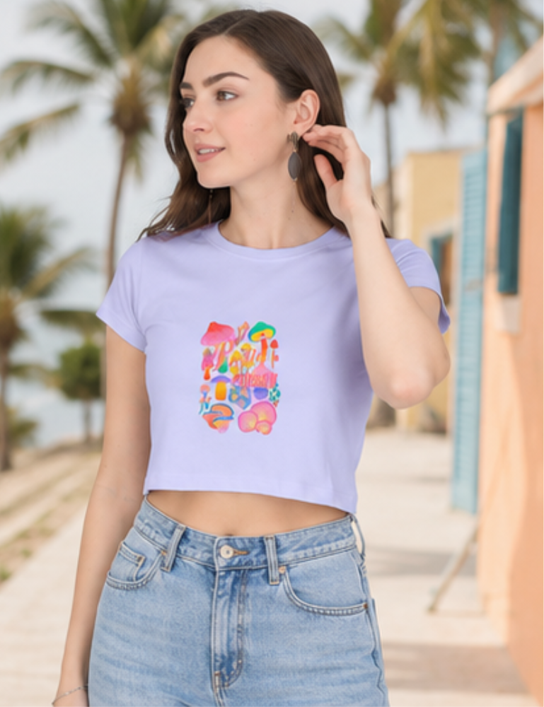 Women’s Crop Top – Pretty Poison