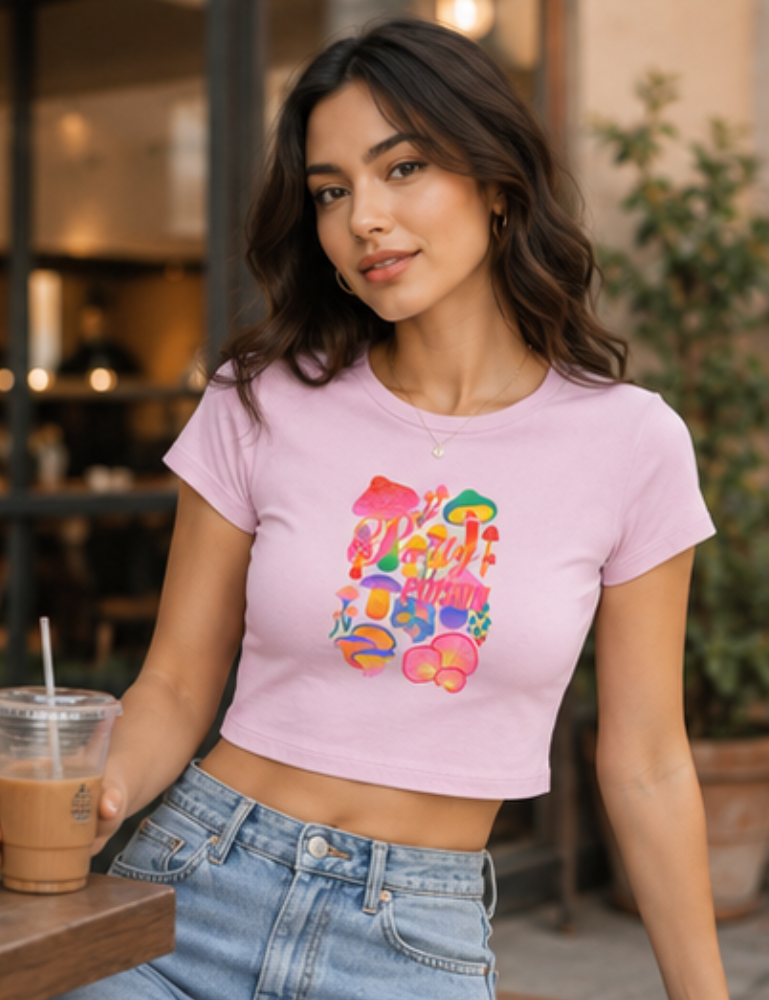 Women’s Baby Tee – Pretty Poison