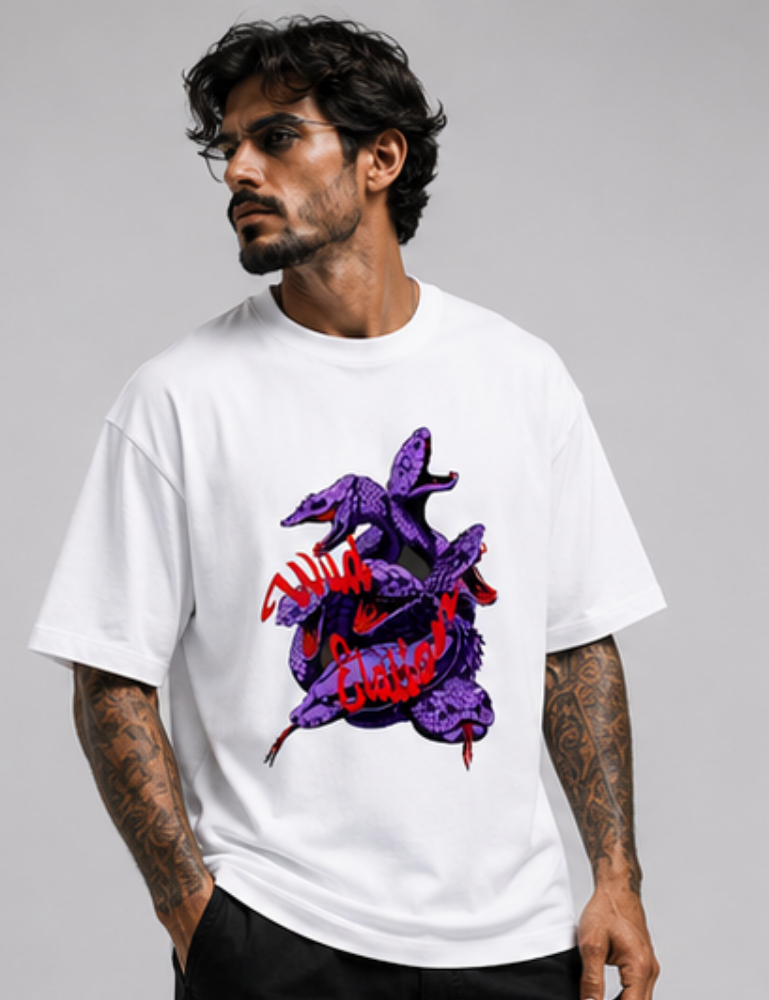 Men’s Premium Oversized T-Shirt – Wild Elation