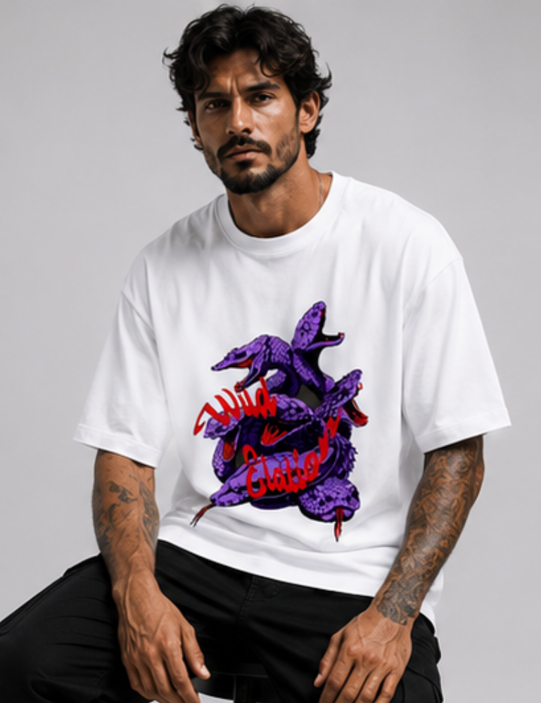 Men’s Premium Oversized T-Shirt – Wild Elation