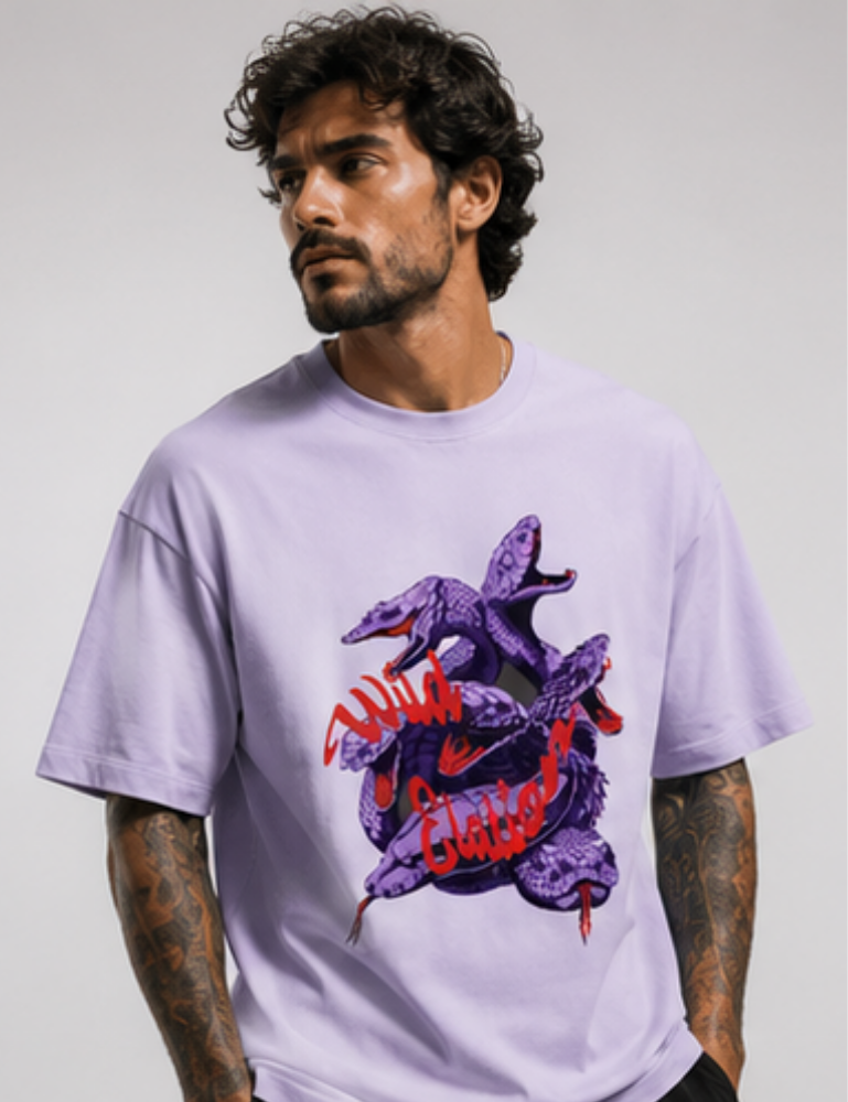 Men’s Premium Oversized T-Shirt – Wild Elation