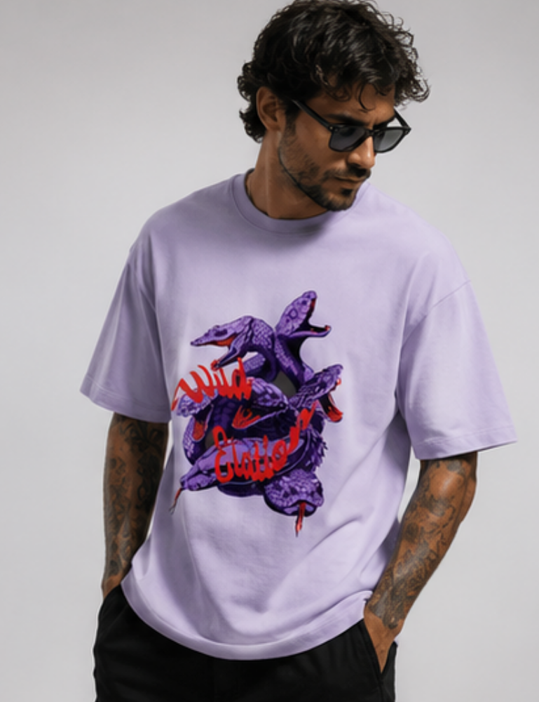 Men’s Premium Oversized T-Shirt – Wild Elation