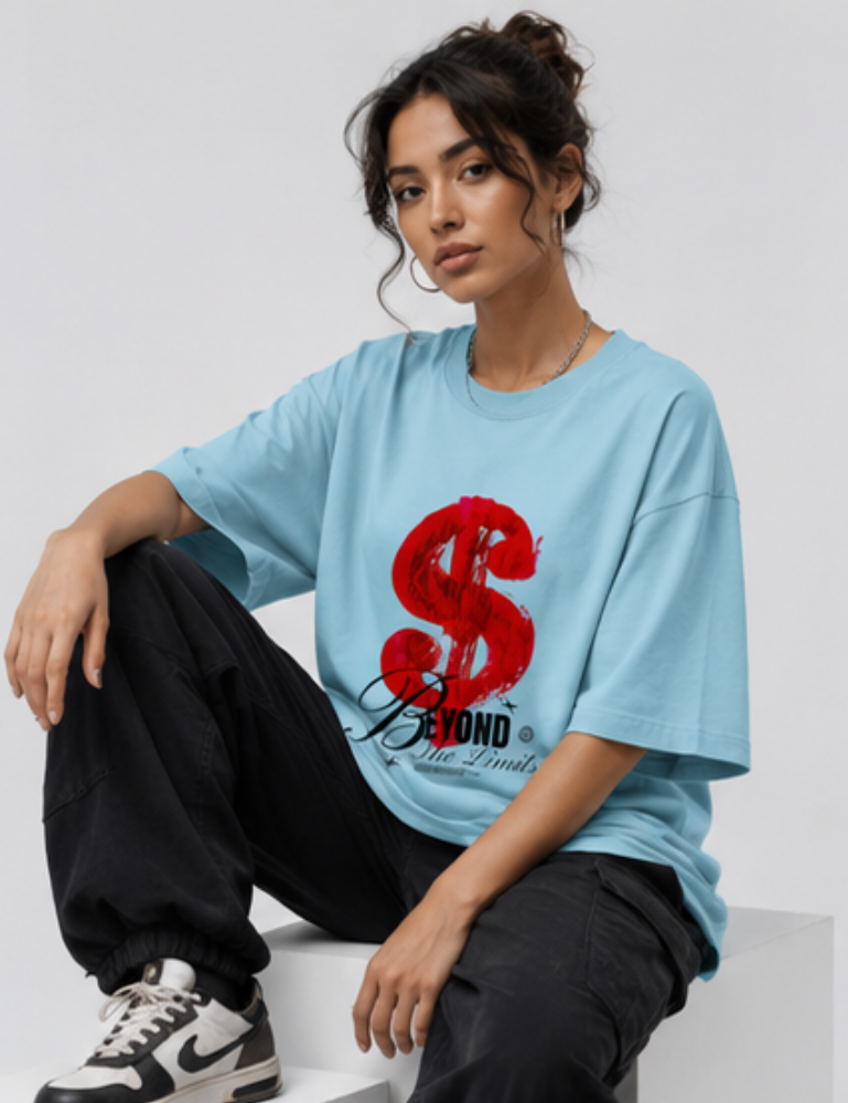 Women’s Oversized T-Shirt – Beyond The Limits