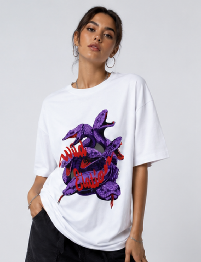 Women’s Premium Oversized T-Shirt – Wild Elation