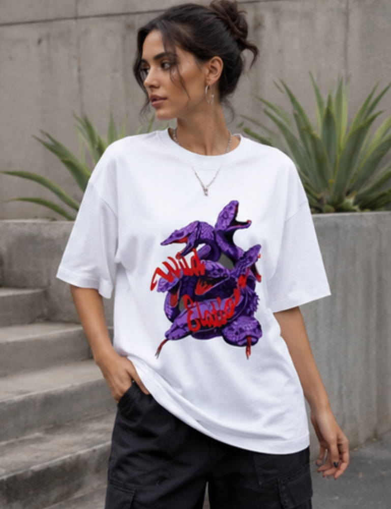Women’s Premium Oversized T-Shirt – Wild Elation