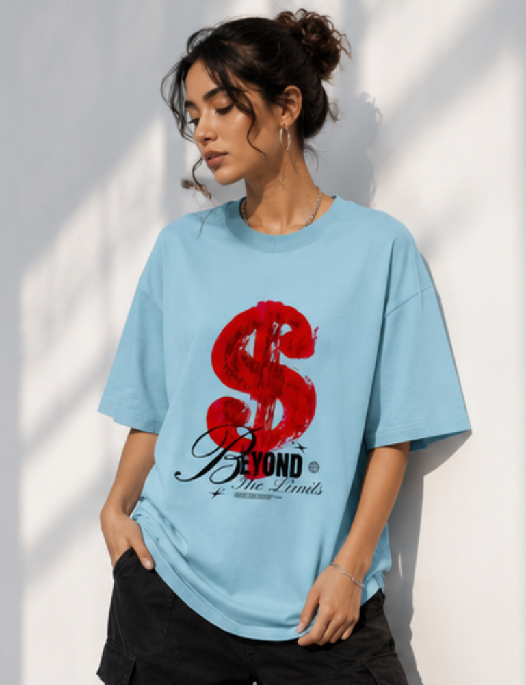 Women’s Oversized T-Shirt – Beyond The Limits