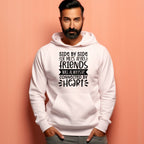 Men's Friendship Quote Printed Hoodies