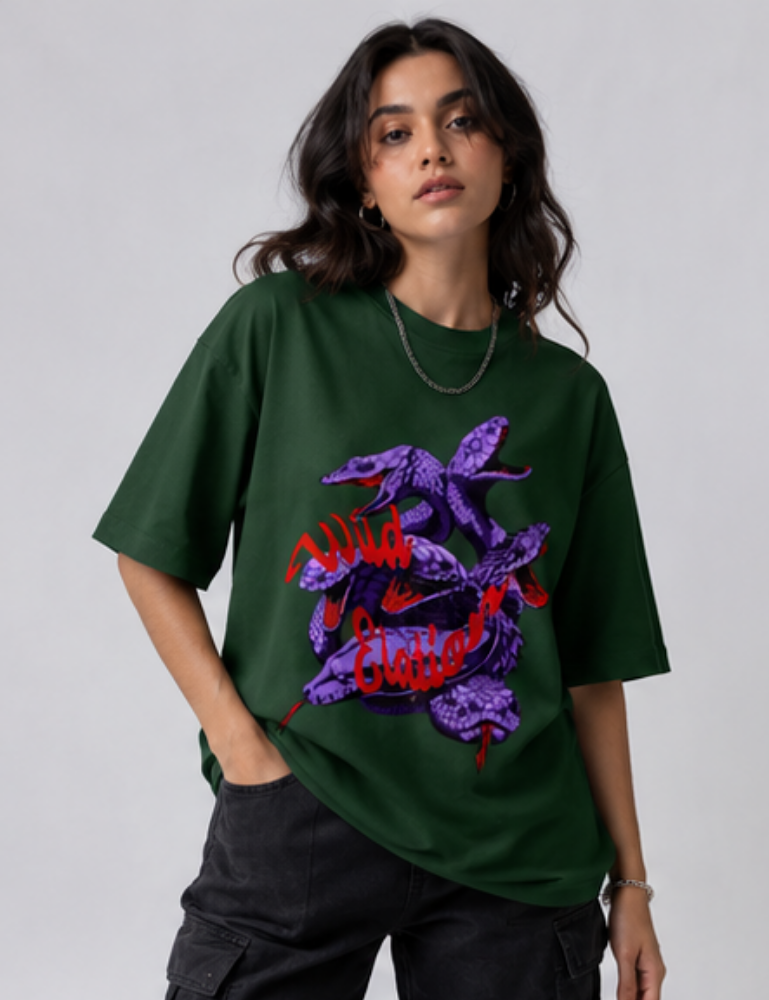 Women’s Premium Oversized T-Shirt – Wild Elation