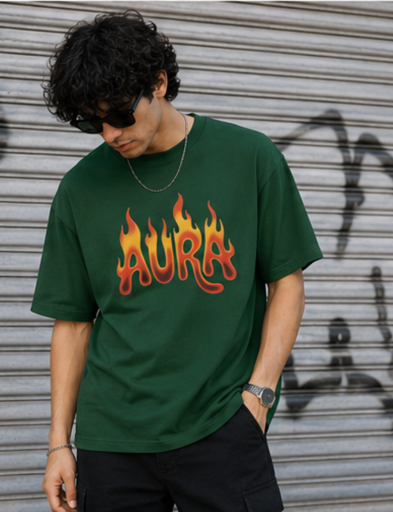 Men's Oversized T-Shirt – Aura
