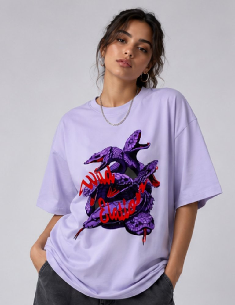 Women’s Premium Oversized T-Shirt – Wild Elation