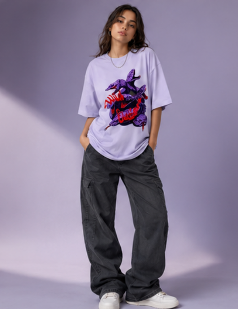 Women’s Premium Oversized T-Shirt – Wild Elation