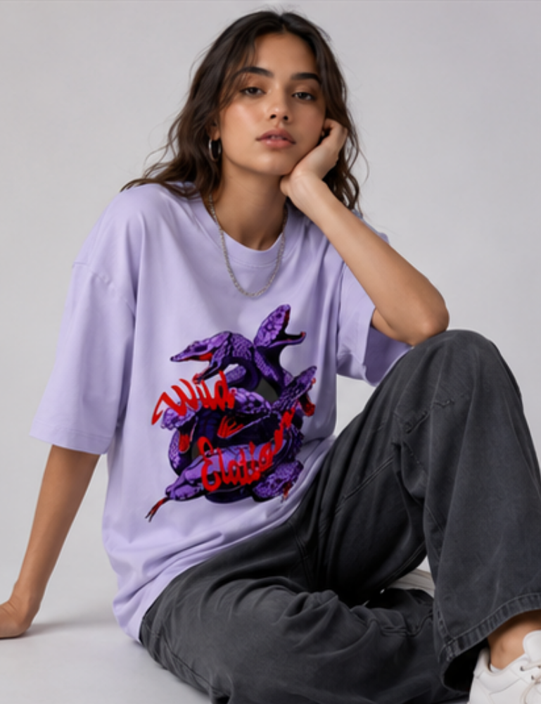 Women’s Premium Oversized T-Shirt – Wild Elation