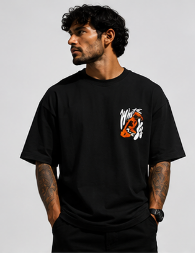 Men’s Premium Oversized T-Shirt – Where Are You