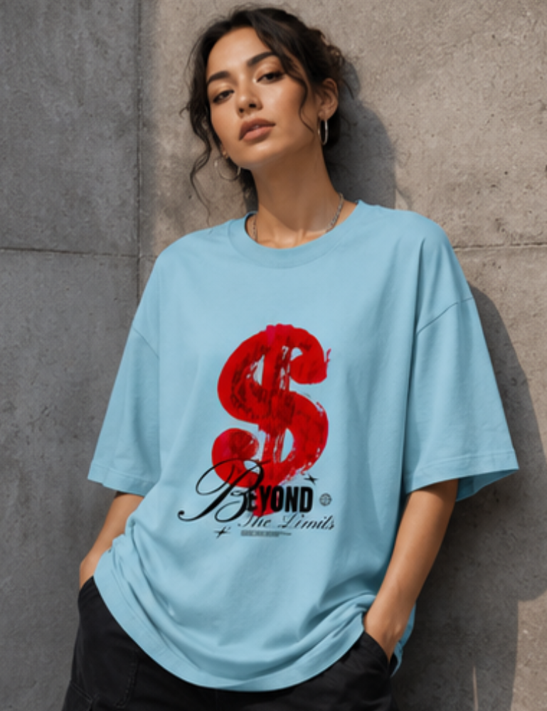 Women’s Oversized T-Shirt – Beyond The Limits